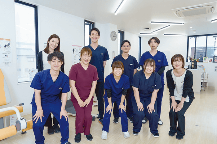 経験豊富なスタッフ